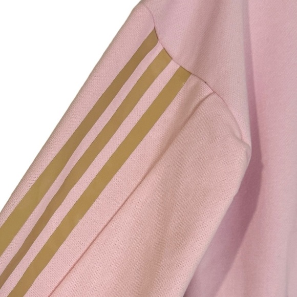 Adidas U4U Aeroready Collection Crop Sweatshirt Pink Womens XS - Picture 5 of 11